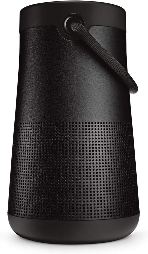 Bose SoundLink Revolve+ ii Bluetooth Speaker, Portable Speaker with Microphone, Wireless Water Resistant Travel Speaker with 360 Degree Sound, Long Lasting Battery and Handle, Black
