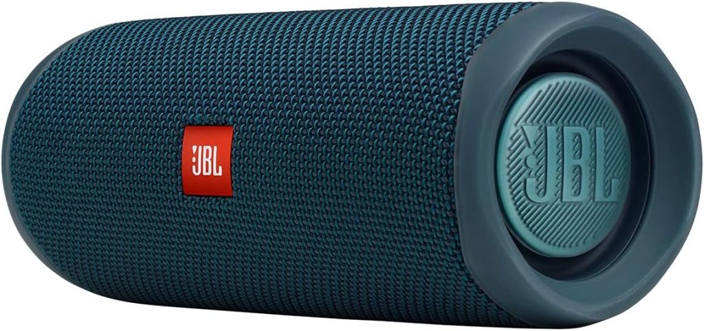 JBL Flip 5 Waterproof Portable Wireless Bluetooth Speaker Bundle - (Pair) Blue