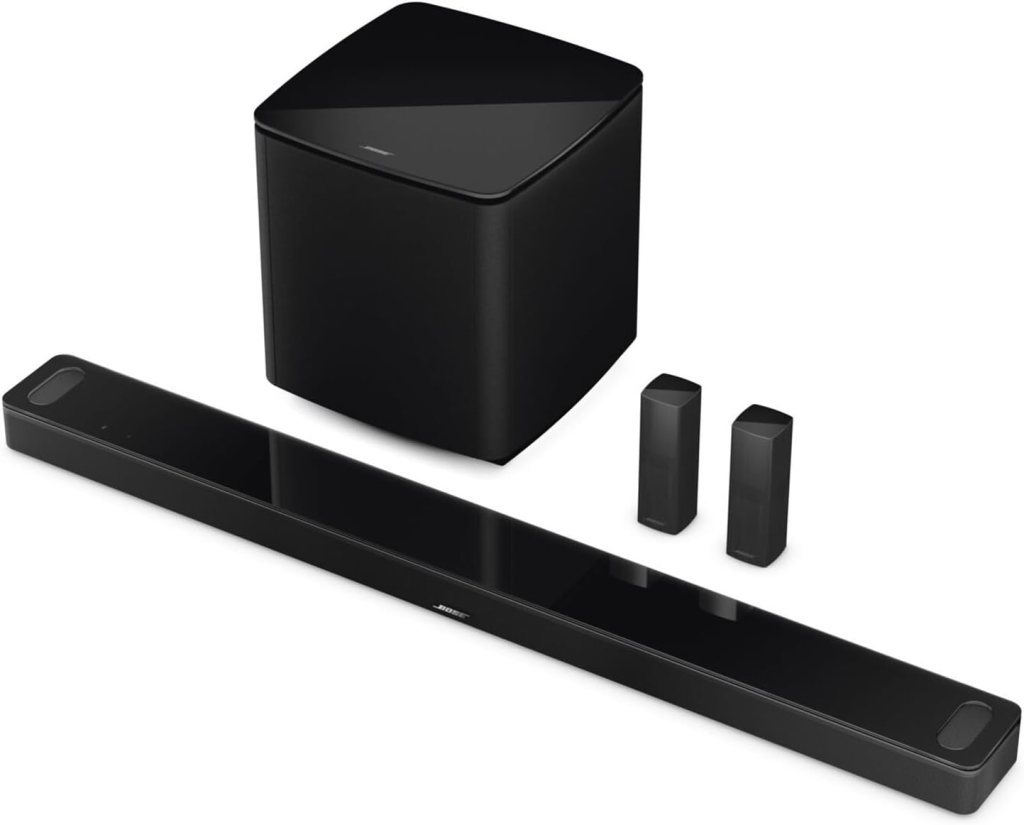 New Bose Smart Ultra Soundbar With Dolby Atmos Plus Alexa and Google Voice Control, Surround Sound System for TV, Black