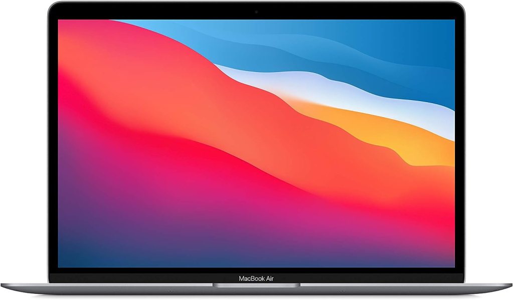 Apple 2020 MacBook Air Laptop M1 Chip, 13&rdquo; Retina Display, 8GB RAM, 256GB SSD Storage, Backlit Keyboard, FaceTime HD Camera, Touch ID. Works with iPhone/iPad; Space Gray