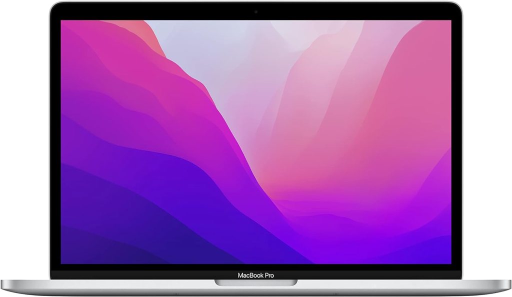 Apple 2022 MacBook Pro Laptop with M2 chip: 13-inch Retina Display, 8GB RAM, 256GB ​​​​​​​SSD ​​​​​​​Storage, Touch Bar, Backlit Keyboard, FaceTime HD Camera. Works with iPhone and iPad; Space Gray Apple 2022 MacBook Pro Laptop with M2 chip: 13-inch Retina Display, 8GB RAM, 256GB ​​​​​​​SSD ​​​​​​​Storage, Touch Bar, Backlit Keyboard, FaceTime HD Camera. Works with iPhone and iPad; Space Gray
