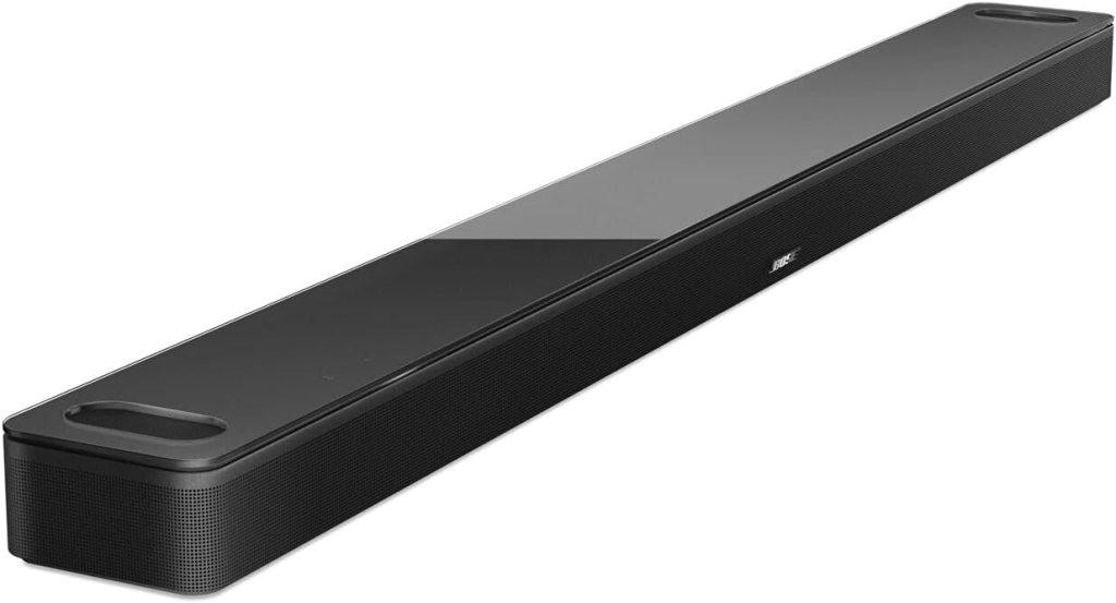 Bose Smart Soundbar 900 Dolby Atmos with Alexa Built-in, Bluetooth connectivity - Black  OmniJewel Floor Stand, Black