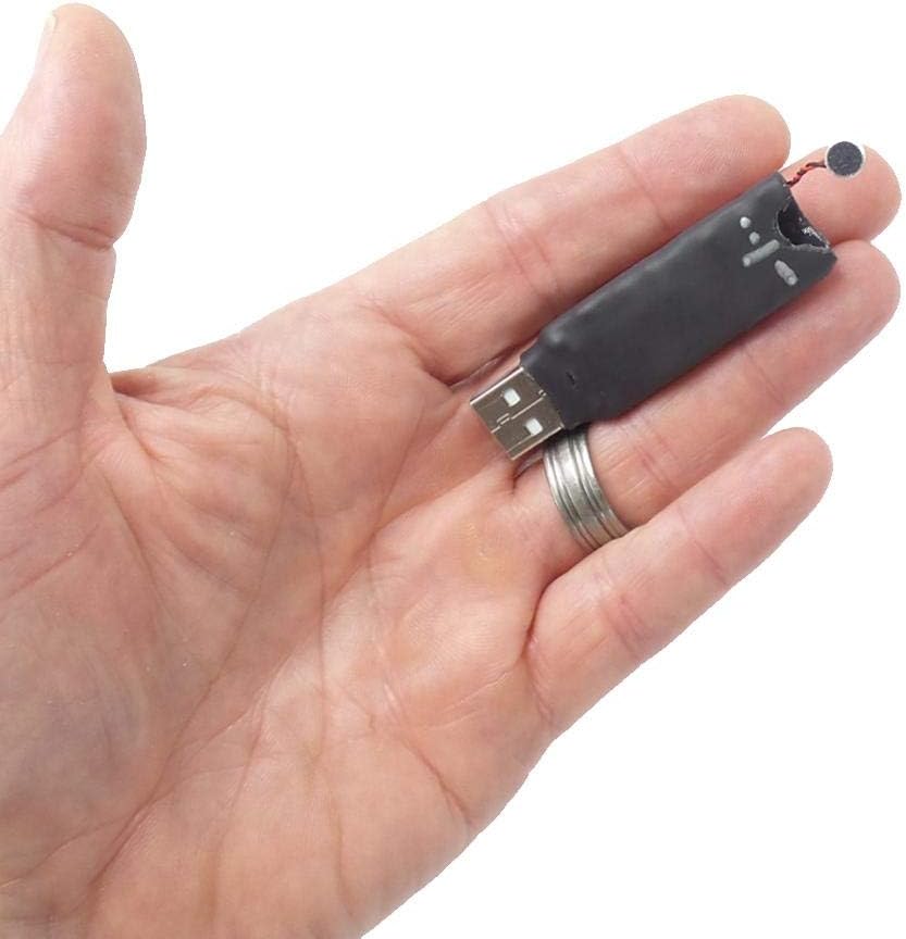 Custom Voice Activated Digital Audio Recorder | Extremely Sensitive Extended Microphone  Long 25 Day Standby Battery Life/24 Hour Continuous | 288 Hr Storage Capacity 8GB Recording Device Date  Time