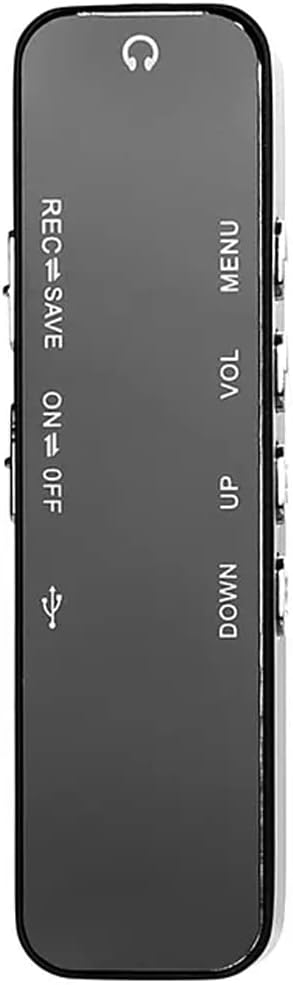 Digital Voice Activated Audio Recorder Lectures Meetings Date Time Stamp 40 Hr Battery Sound Audio Recorder Dictaphone Recording Device w/SD Card Playback,Password,Variable Speed (with 64GB SD Card)