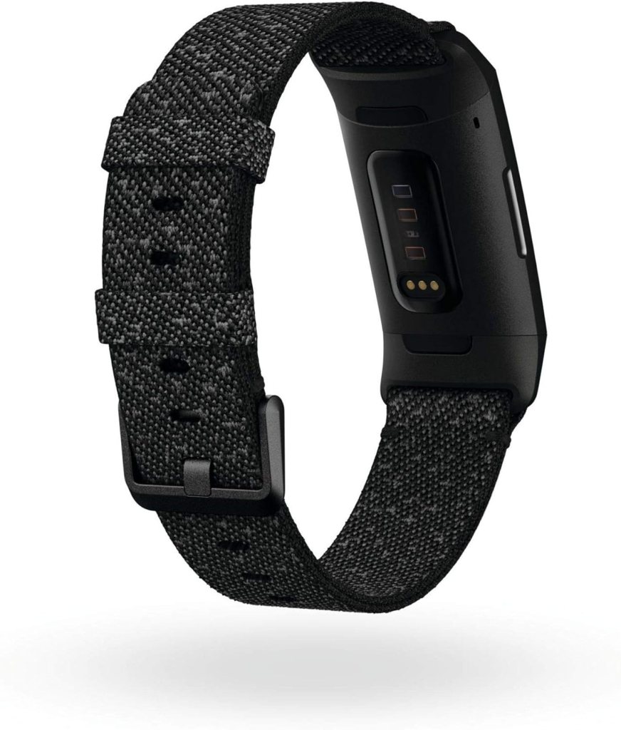 Fitbit Charge 4 Fitness and Activity Tracker with Built-in GPS, Heart Rate, Sleep  Swim Tracking, Black/Black, One Size (S L Bands Included)