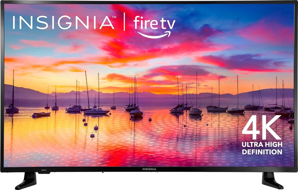 INSIGNIA 50-inch Class F30 Series LED 4K UHD Smart Fire TV with Alexa Voice Remote (NS-50F301NA24, 2023 Model) INSIGNIA 50-inch Class F30 Series LED 4K UHD Smart Fire TV with Alexa Voice Remote (NS-50F301NA24, 2023 Model)