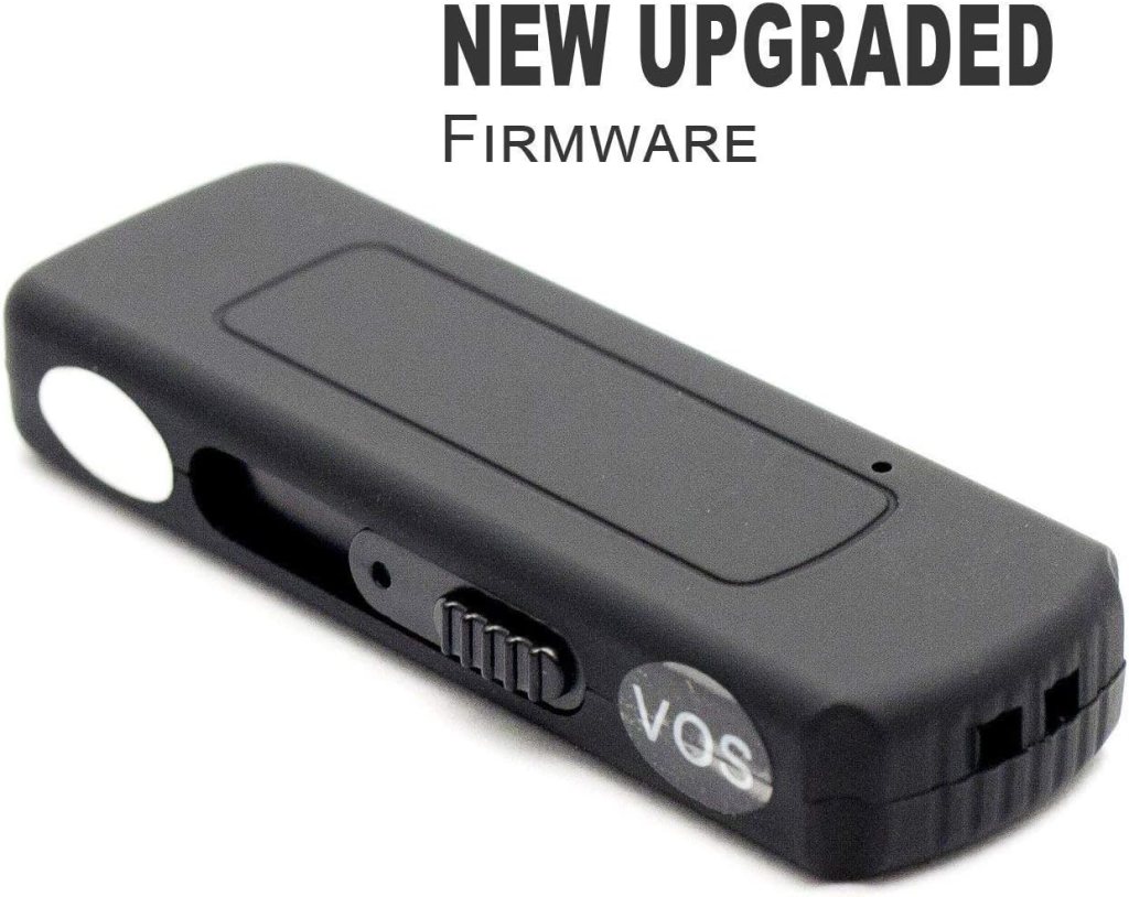 Mini Voice Activated Audio Recorder &ndash; Slim USB Recording Device | 15 Hour Battery | 70 Hour Recording Capacity | 192 Kbps Audio Quality | Easy to Use One Touch Sound Recorder | Date  Time Stamp