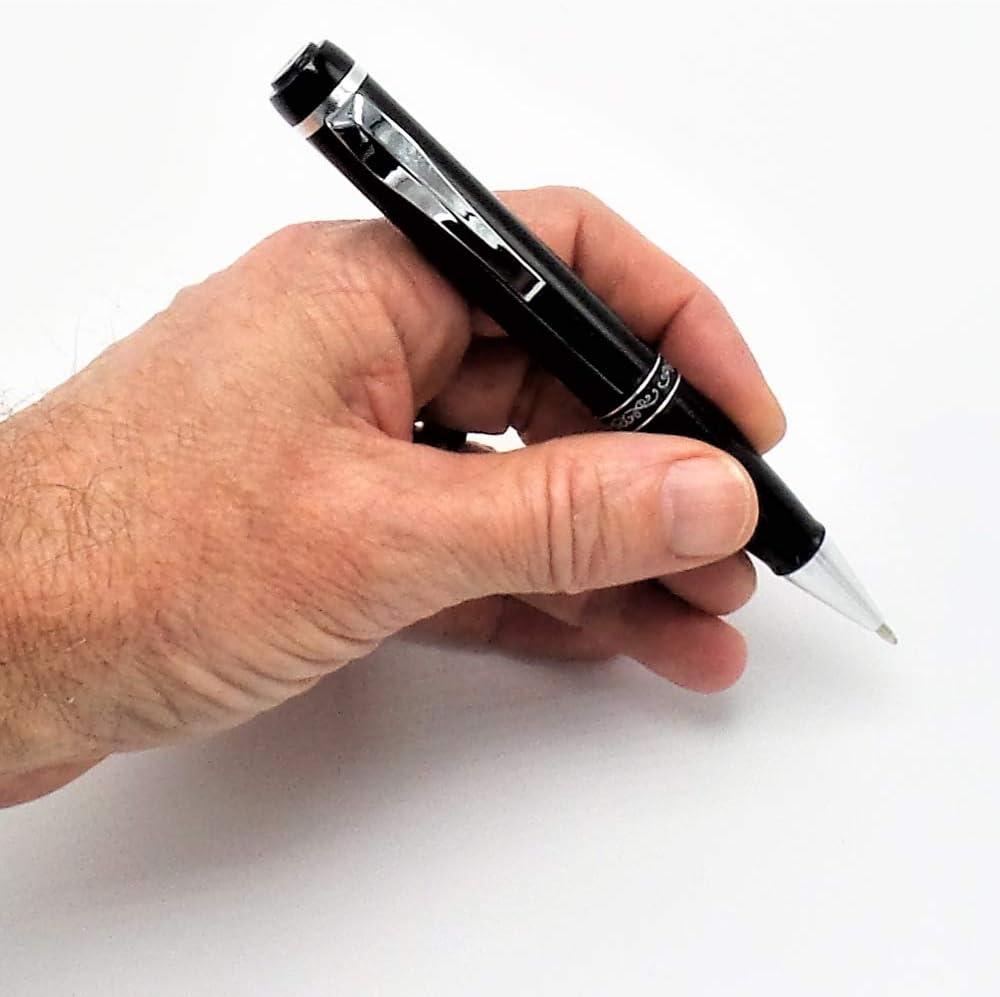 Small Voice Activated Digital Audio Recorder | Super Long 30 Day Standby Battery Life / 31 Hr Continuous | 576 Hr Storage Capacity 16GB Recording Device USB Interface