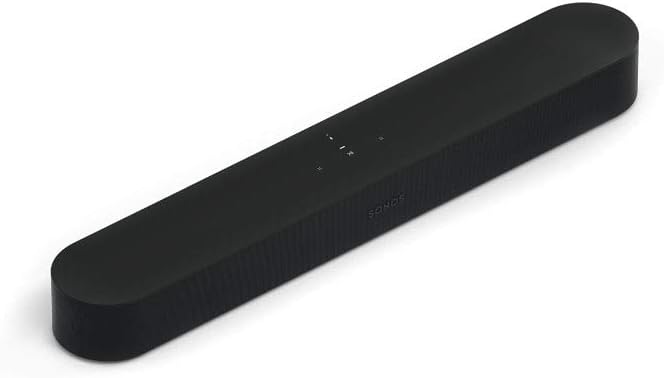 Sonos Beam - Smart TV Sound Bar with Amazon Alexa Built-in - Black Sonos Beam - Smart TV Sound Bar with Amazon Alexa Built-in - Black