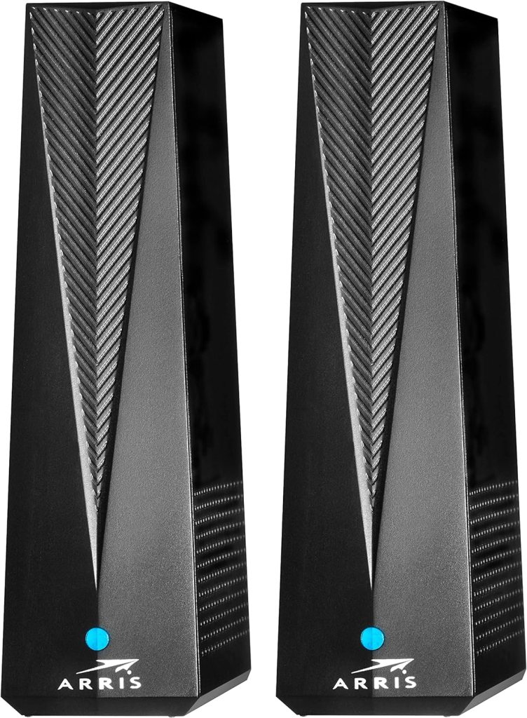 ARRIS Surfboard Thruster Wi-Fi 6E Gaming Acceleration Kit W6B | Dedicated 6GHz Band | 2.5 Gbps Port | Works with Any Wi-Fi Router/Mesh System | Optimized Connectivity for PC or Console