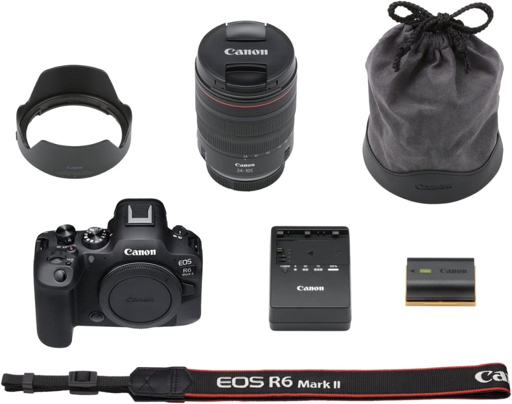 Canon EOS R6 Mark II RF24-105mm F4-7.1 is STM KIT Black