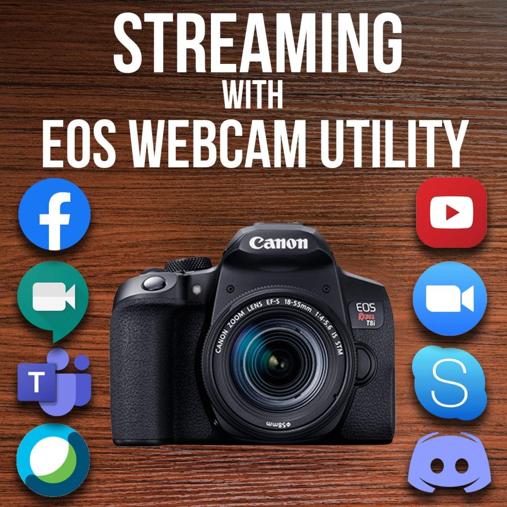 Canon EOS Rebel T8i EF-S 18-55mm is STM Lens Kit, Black