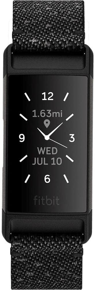 Fitbit Charge 4 Fitness Tracker Granite Reflective Woven/Black SE NFC