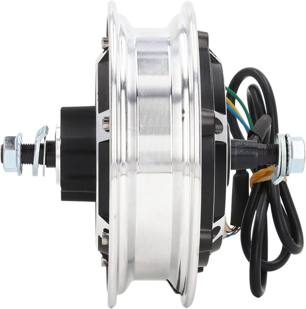 Focket Electric Scooter Hub Motor, 10 Inch 48V 1000W Waterproof Brushless Hub Motor, Aluminum Alloy Electric Bike Wheel Hub Motor Conversion Kit for Electric Bicycle, EBike, Electric Scooter Focket Electric Scooter Hub Motor, 10 Inch 48V 1000W Waterproof Brushless Hub Motor, Aluminum Alloy Electric Bike Wheel Hub Motor Conversion Kit for Electric Bicycle, EBike, Electric Scooter