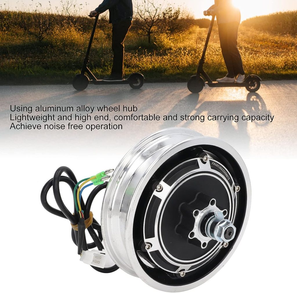 Focket Electric Scooter Hub Motor, 10 Inch 48V 1000W Waterproof Brushless Hub Motor, Aluminum Alloy Electric Bike Wheel Hub Motor Conversion Kit for Electric Bicycle, EBike, Electric Scooter Focket Electric Scooter Hub Motor, 10 Inch 48V 1000W Waterproof Brushless Hub Motor, Aluminum Alloy Electric Bike Wheel Hub Motor Conversion Kit for Electric Bicycle, EBike, Electric Scooter