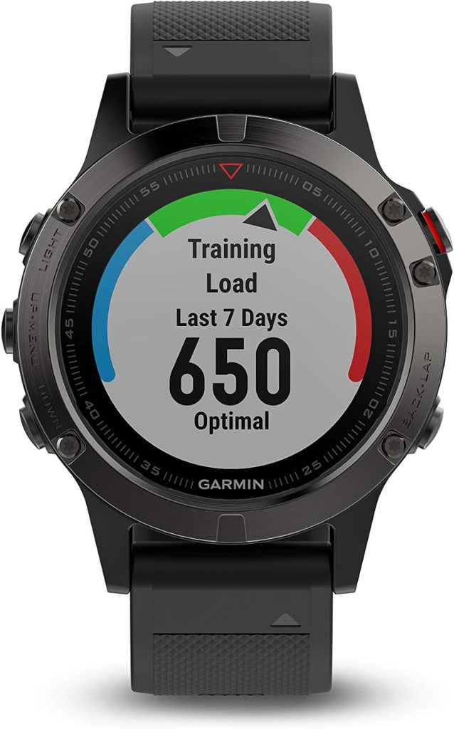 Garmin 010-01733-00 Fenix 5X Sapphire - Slate Gray with Black Band Garmin 010-01733-00 Fenix 5X Sapphire - Slate Gray with Black Band