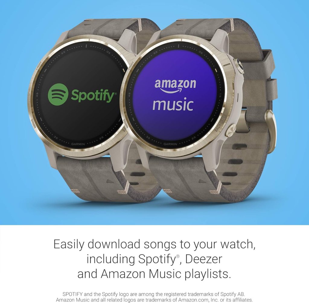 Garmin 010-02410-10 fenix 6 Pro Solar, Multisport GPS Watch with Solar Charging Capabilities, Advanced Training Features and Data, Black with Slate Gray Band Garmin 010-02410-10 fenix 6 Pro Solar, Multisport GPS Watch with Solar Charging Capabilities, Advanced Training Features and Data, Black with Slate Gray Band