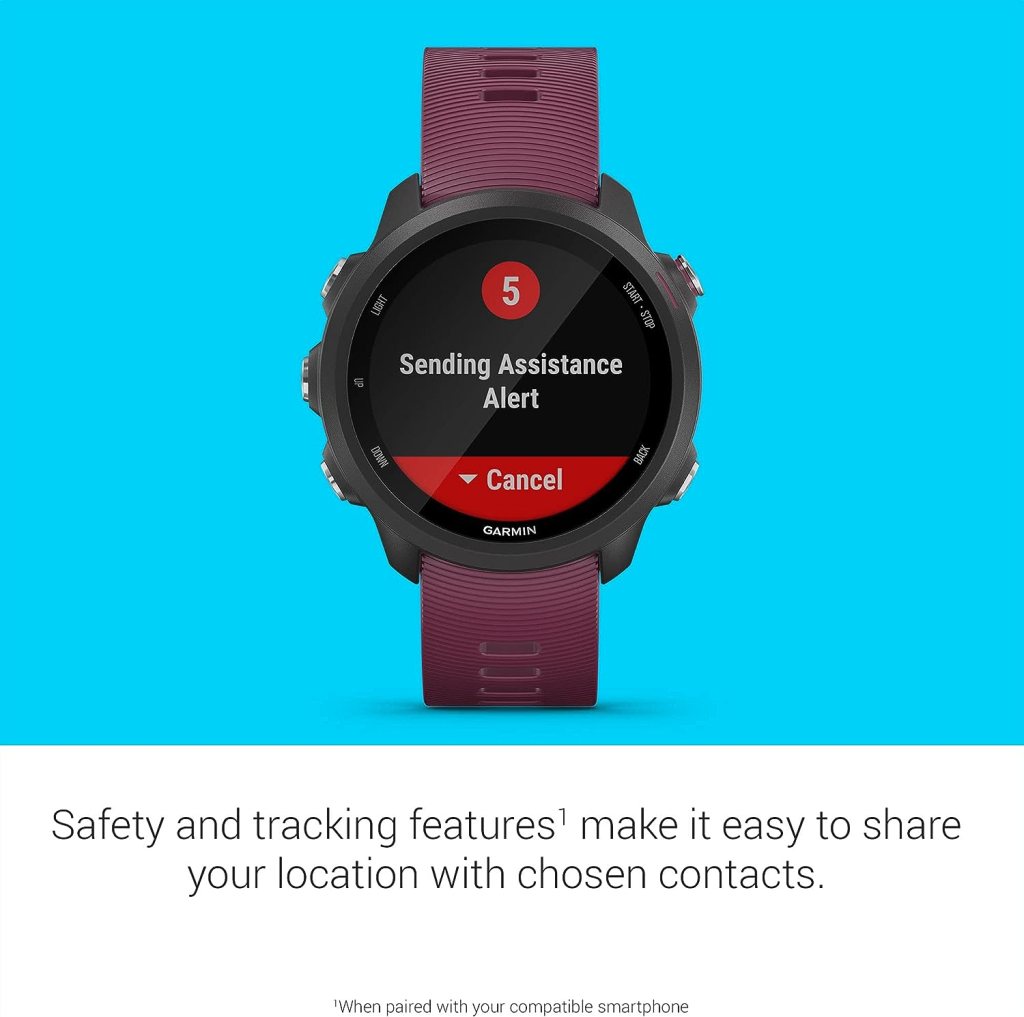 Garmin Forerunner 245, GPS Running Smartwatch with Advanced Dynamics, Slate Gray Garmin Forerunner 245, GPS Running Smartwatch with Advanced Dynamics, Slate Gray