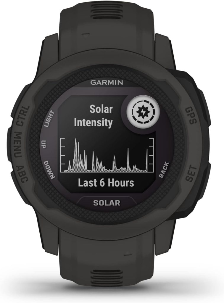 Garmin Instinct 2 Solar, Tactical-Edition, GPS Outdoor Watch, Solar Charging Capabilities, Multi-GNSS Support, Tracback Routing, Coyote Tan Garmin Instinct 2 Solar, Tactical-Edition, GPS Outdoor Watch, Solar Charging Capabilities, Multi-GNSS Support, Tracback Routing, Coyote Tan