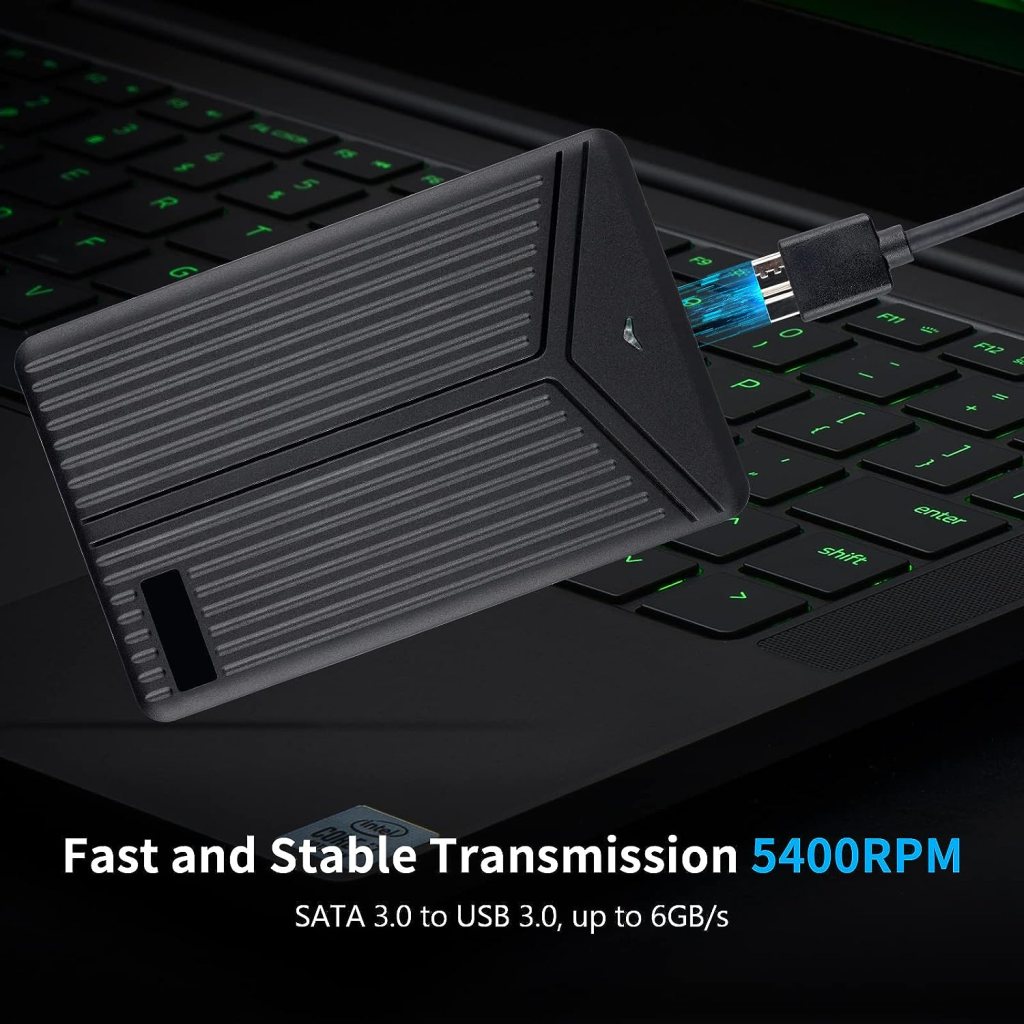 Hyper Base Mix 5T Game HDD with 60649 Video Games, Retro Game Console HDD with 75 Emulators  50 AAA PC Games, Retrobat/Playnite/Launchbox Hard Drive, Plug and Play for PC with Win 8.1/10/11, USB 3.0