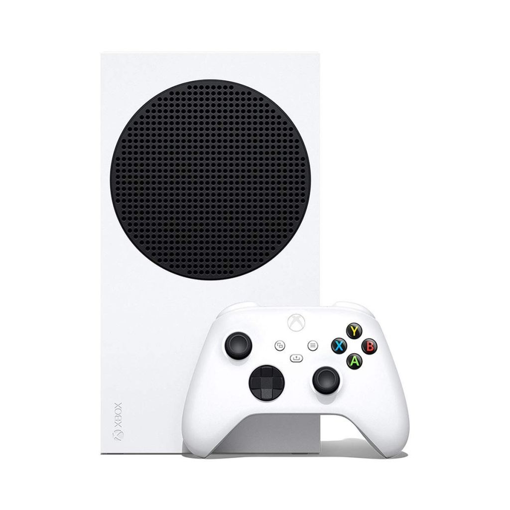 Microsoft Xbox Series S 512GB Game All-Digital Console + 1 Xbox Wireless1 Controller, White - 1440p Gaming Resolution, 4K Streaming Media Playback, WiFi (Renewed)