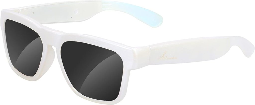 OhO Bluetooth Sunglasses,Voice Control and Open Ear Style Smart Glasses to Listen Music and Calls,UV400 Polarized Lens OhO Bluetooth Sunglasses,Voice Control and Open Ear Style Smart Glasses to Listen Music and Calls,UV400 Polarized Lens