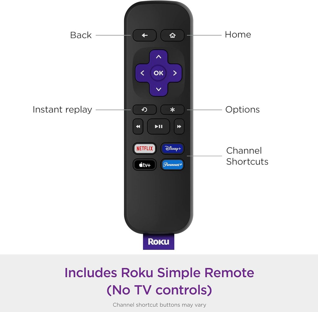 Roku Express HD Streaming Device with High-Speed HDMI Cable and Simple Remote, Guided Setup, and Fast Wi-Fi (2022) (Renewed)