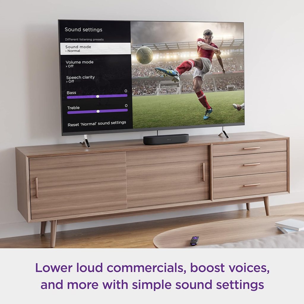 Roku Streambar | 4K HDR Streaming Device Premium Roku Soundbar All In One, Roku Voice Remote, Free Live TV Roku Streambar | 4K HDR Streaming Device Premium Roku Soundbar All In One, Roku Voice Remote, Free Live TV