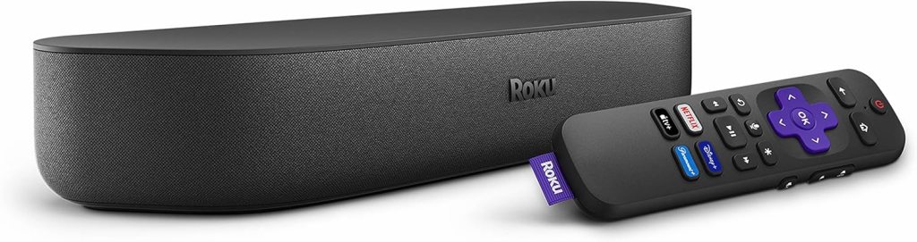 Roku Streambar | 4K HDR Streaming Device Premium Roku Soundbar All In One, Roku Voice Remote, Free Live TV Roku Streambar | 4K HDR Streaming Device Premium Roku Soundbar All In One, Roku Voice Remote, Free Live TV
