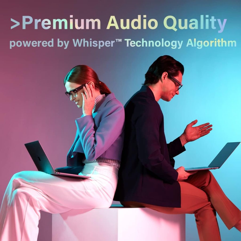 SOLOS Neon 1-3 Smart Sunglasses for Active Lifestyles, iPhone and Android Compatible Audio Glasses with Bluetooth Connectivity (Matte Black, Mirror Silver)