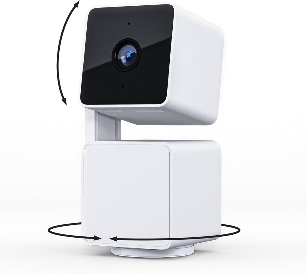 WYZE Cam Pan v3 Indoor/Outdoor IP65-Rated 1080p Pan/Tilt/Zoom Wi-Fi Smart Home Security Camera with Motion Tracking for Baby  Pet, Color Night Vision, 2-Way Audio, Works with Alexa  Google Assistant