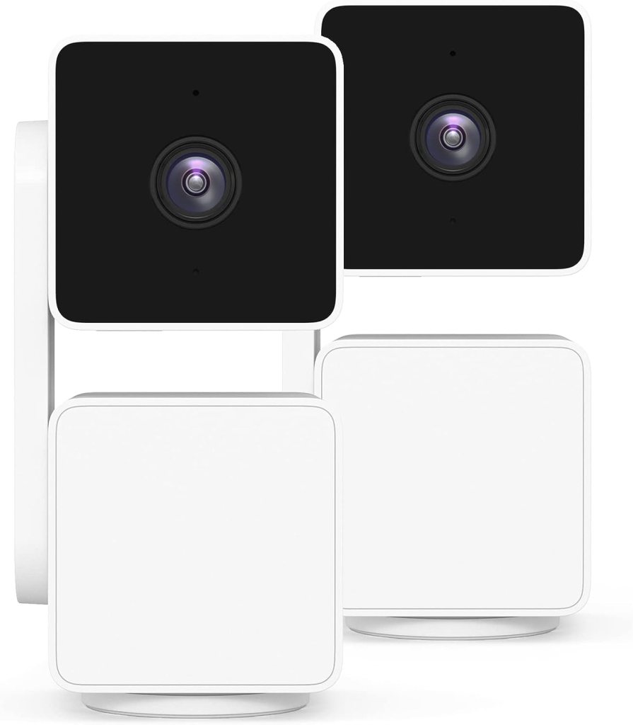 WYZE Cam Pan v3 Indoor/Outdoor IP65-Rated 1080p Pan/Tilt/Zoom Wi-Fi Smart Home Security Camera with Motion Tracking for Baby  Pet, Color Night Vision, 2-Way Audio, Works with Alexa  Google Assistant