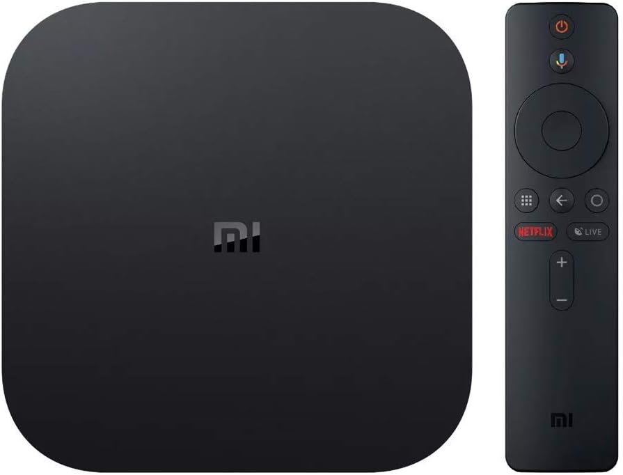 Xiaomi Mi Box S 4K HDR Android TV Remote Streaming Media Player with Google Assistant Streaming Device 4K Ultra HD