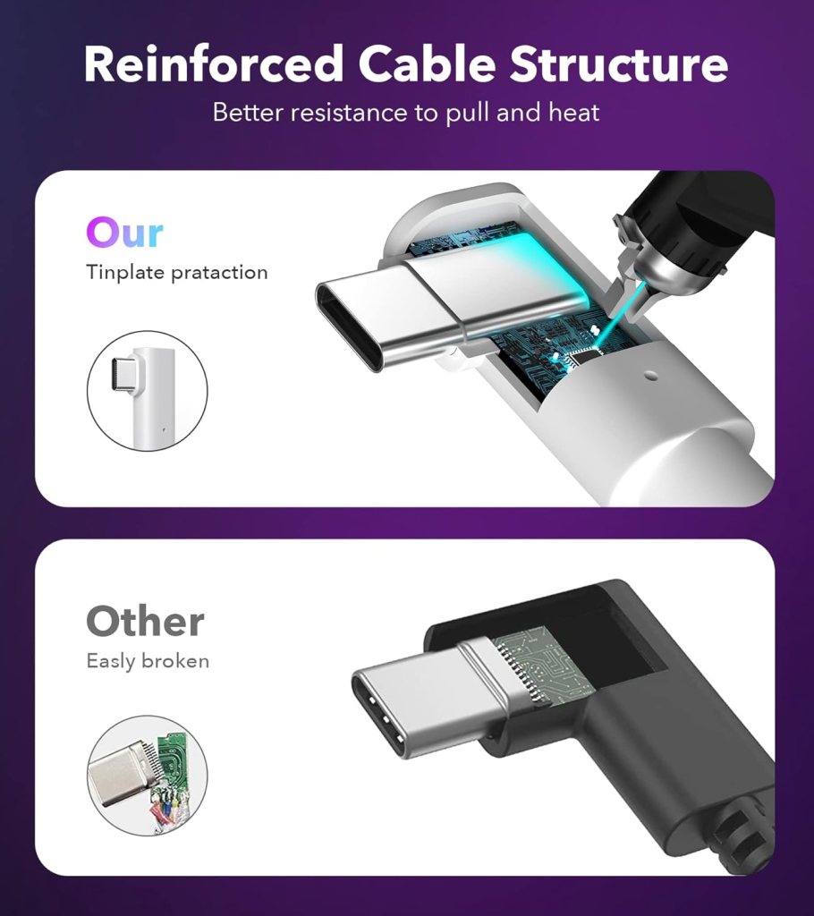 YRXVW Link Cable 10FT Compatible with Meta/Oculus Quest 3, Quest 2/Pro, PICO 4 Accessories VR Headsets, Charging Cord and High Speed Data Wire, USB C to C Cable, Charging Cable for Steam Gaming PC