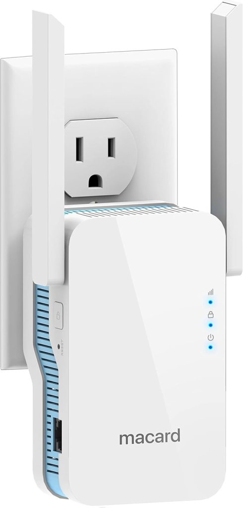 All-New 2023 WiFi Extender 1.2Gb/s Signal Booster – Dual Band 5GHz  2.4GHz, New Generation up to 4X Faster, Longest Range Than Ever Super Antennas, Signal Amplifier w/Ethernet Port, Alexa Compatible
