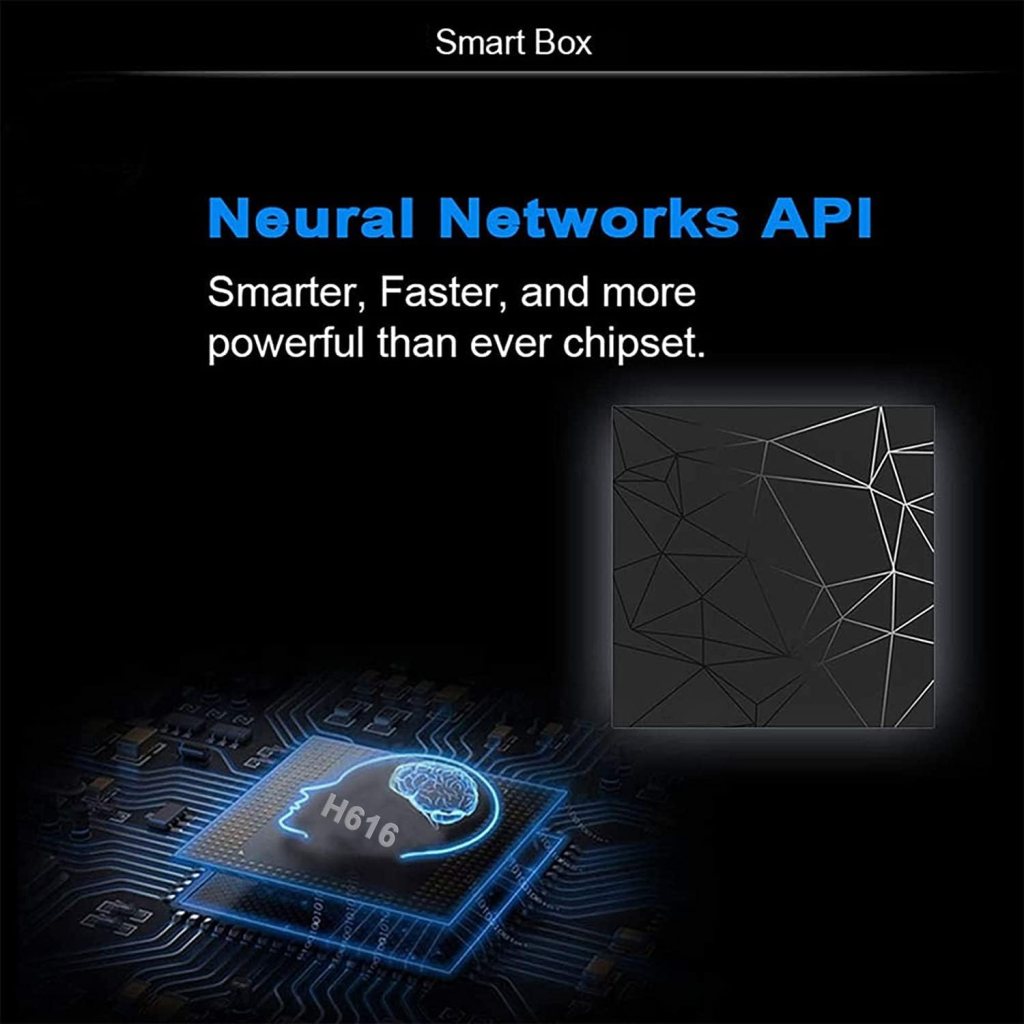 Android 10.0 TV Box 4GB RAM 32GB ROM, Q Plus Android Box H616 Quad-core WiFi 2.4GHz Support 6K H.265 HD 2.0 Ethernet