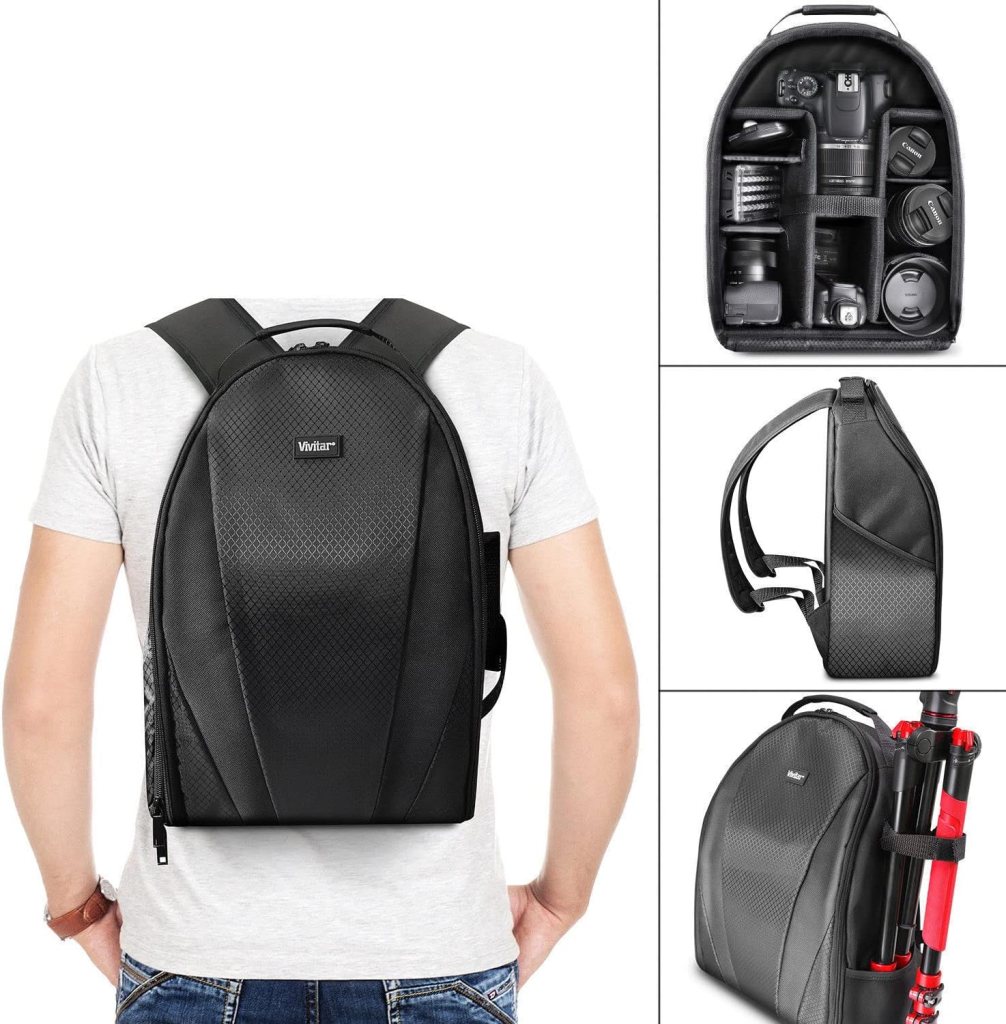 Canon EOS 2000D DSLR (Rebel T7) w/ 18-55mm Zoom Lens Kit + 64GB Memory, 420-800mm Super Zoom Lens, Wide Angle Lens, Telephoto Lens, 3PC Filter Kit, Photo Backpack, Tripod + More (34PC Bundle)