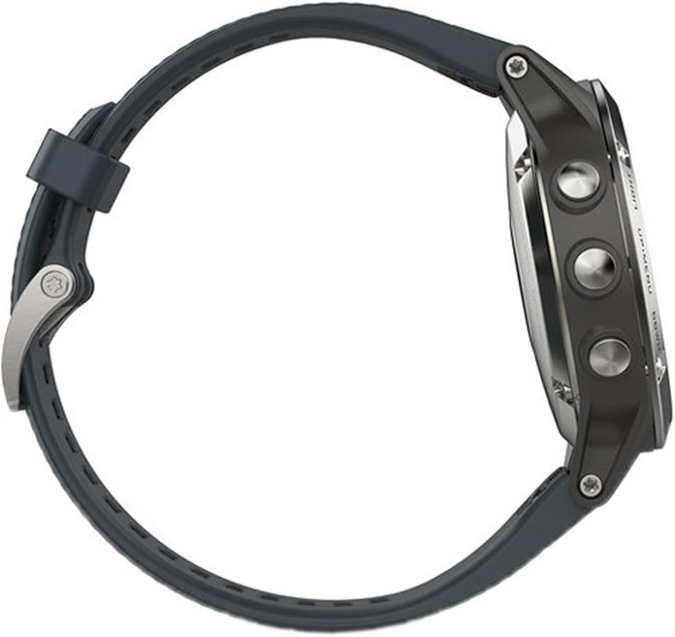 Garmin fēnix 5, Premium and Rugged Multisport GPS Smartwatch, Granite Blue