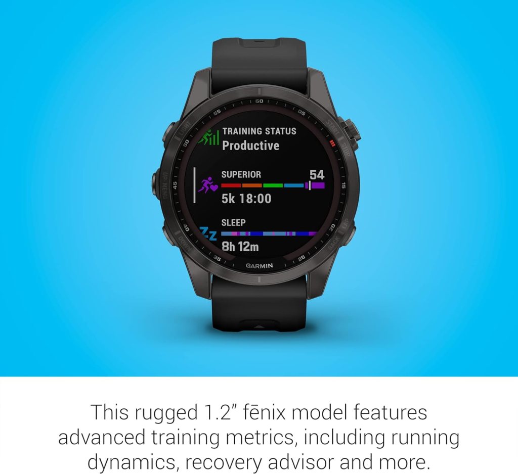 Garmin fenix 7S Solar, Smaller sized adventure smartwatch, with Solar Charging Capabilities, Rugged outdoor watch with GPS, touchscreen, rose gold with light sand band Garmin fenix 7S Solar, Smaller sized adventure smartwatch, with Solar Charging Capabilities, Rugged outdoor watch with GPS, touchscreen, rose gold with light sand band