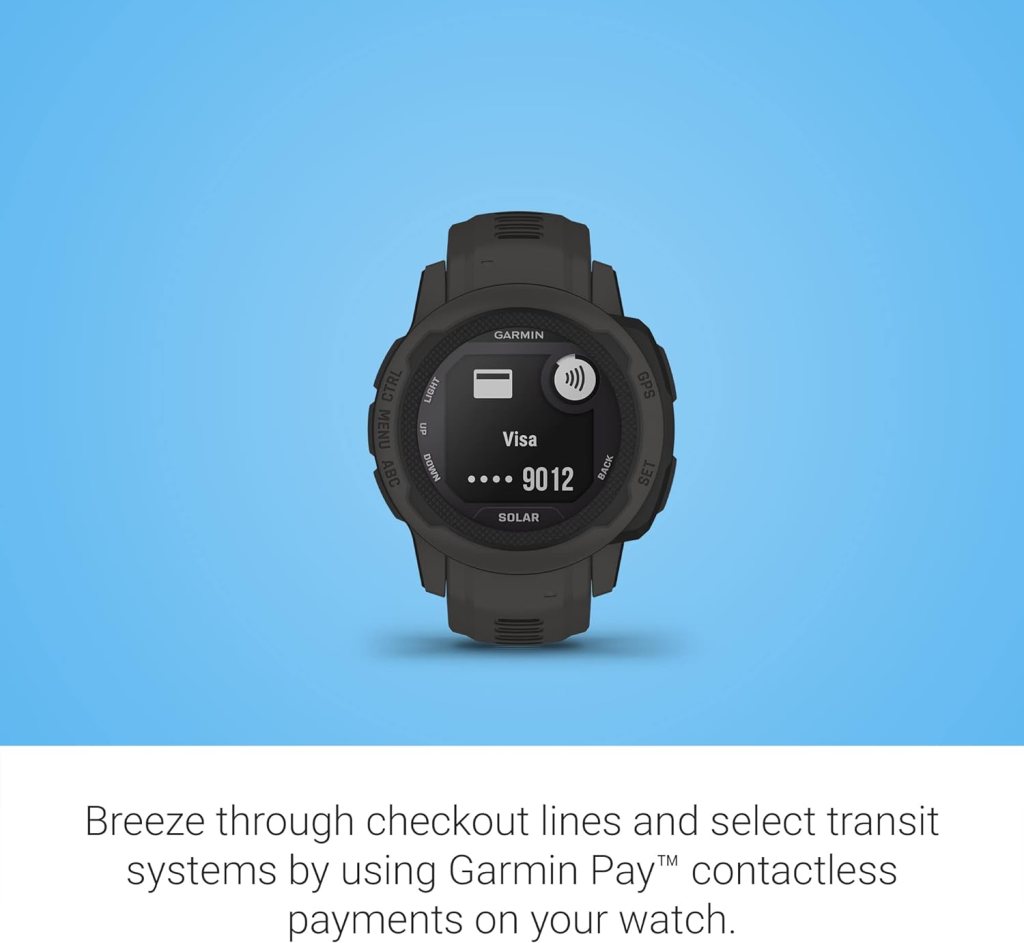 Garmin Instinct 2, Surf-Edition, GPS Outdoor Watch, Surfing Features, Multi-GNSS Support, Tracback Routing, Mavericks