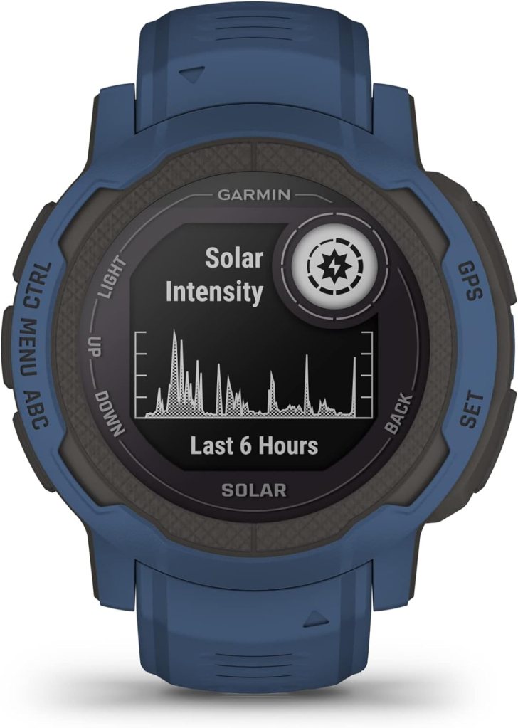 Garmin Instinct 2, Surf-Edition, GPS Outdoor Watch, Surfing Features, Multi-GNSS Support, Tracback Routing, Mavericks