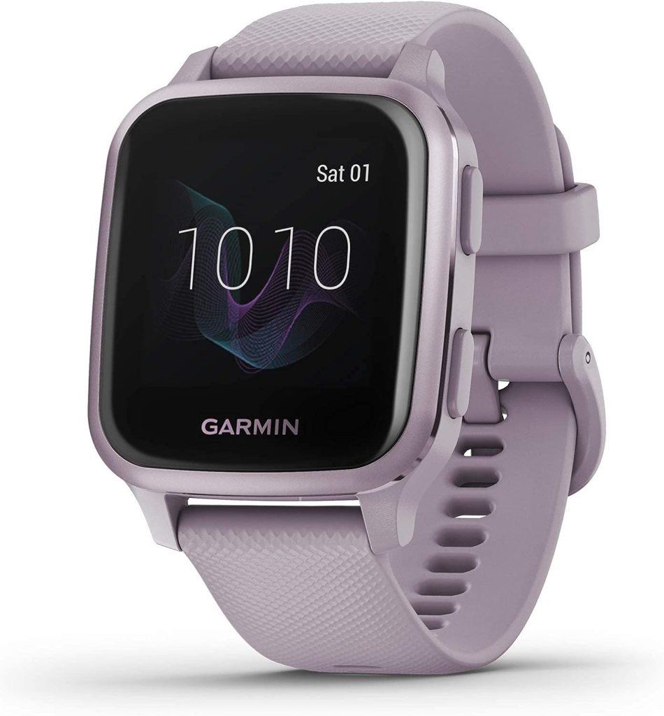 Garmin - Venu Sq GPS Smartwatch 33mm Fiber-Reinforced Polymer - Orchid