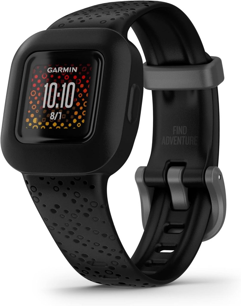 Garmin vívofit® jr. 3 Kids Fitness Tracker, Black Cosmic, Up to 1 Year Battery Life, Swim-Friendly, Activity Unlocks Adventure