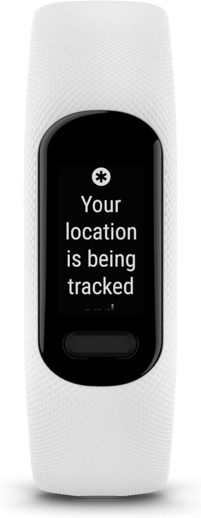 Garmin vivosmart 5 Smart Fitness Tracker with Touchscreen, Black, Small/Medium