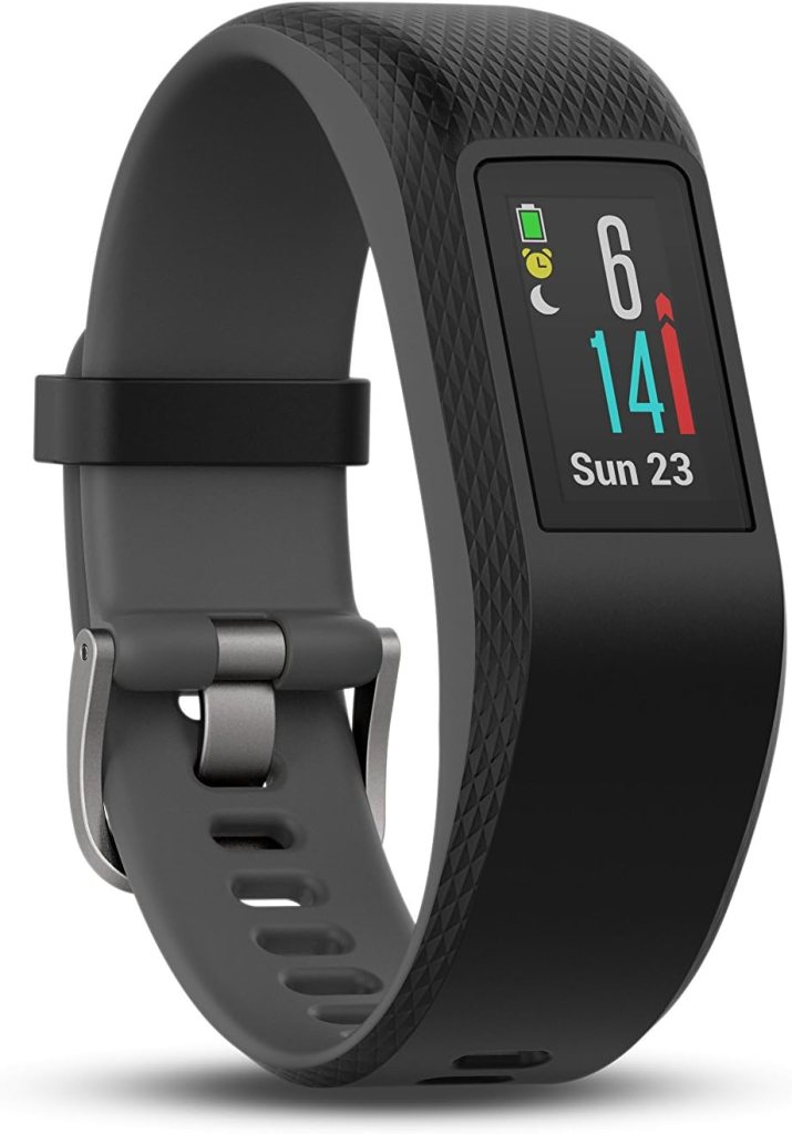 Garmin vívosport, Fitness/Activity Tracker with GPS and Heart Rate Monitoring, Slate