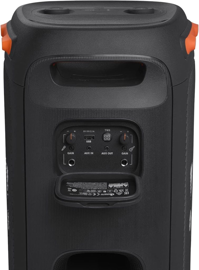 JBL PartyBox 110 - Portable Party Speaker with Built-in Lights, Powerful Sound and deep bass (Renewed)