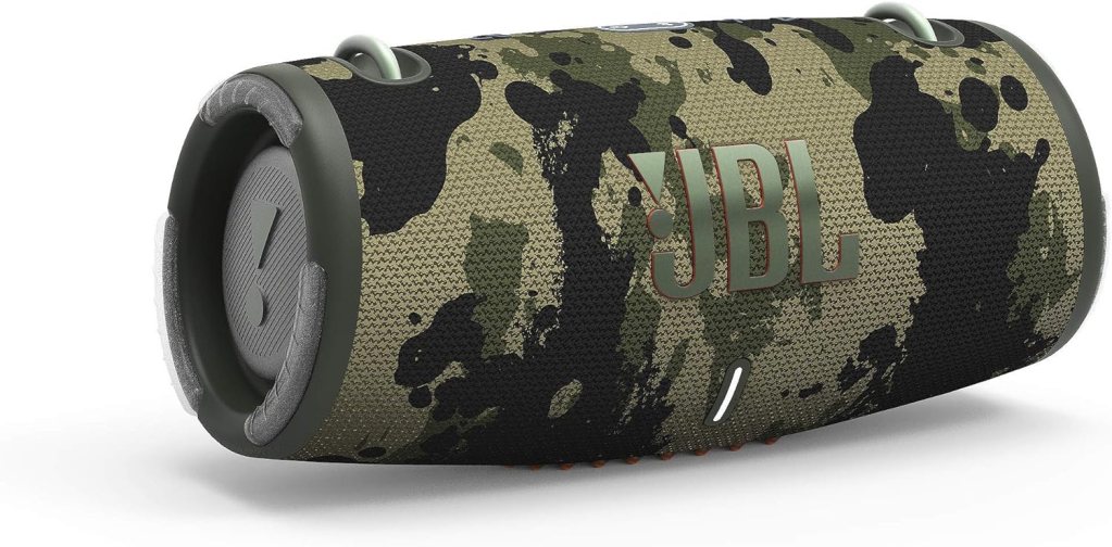 JBL Xtreme 3 - Portable Bluetooth Speaker, Powerful Sound and deep bass, IP67 Waterproof, 15 Hours of Playtime, powerbank, JBL PartyBoost for Multi-Speaker Pairing (Camo) (Renewed) JBL Xtreme 3 - Portable Bluetooth Speaker, Powerful Sound and deep bass, IP67 Waterproof, 15 Hours of Playtime, powerbank, JBL PartyBoost for Multi-Speaker Pairing (Camo) (Renewed)