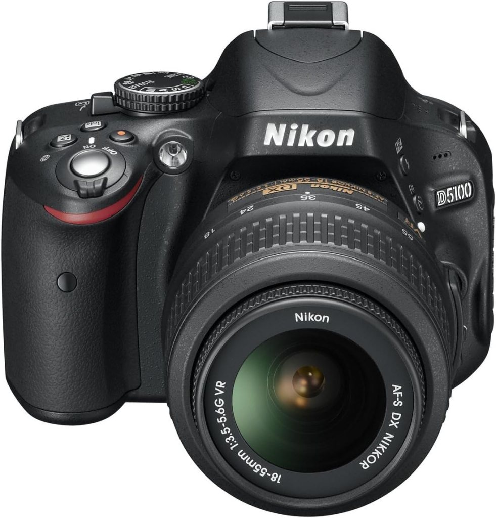 Nikon D5100 16.2MP Digital SLR Camera  18-55mm VR Lens (Renewed)