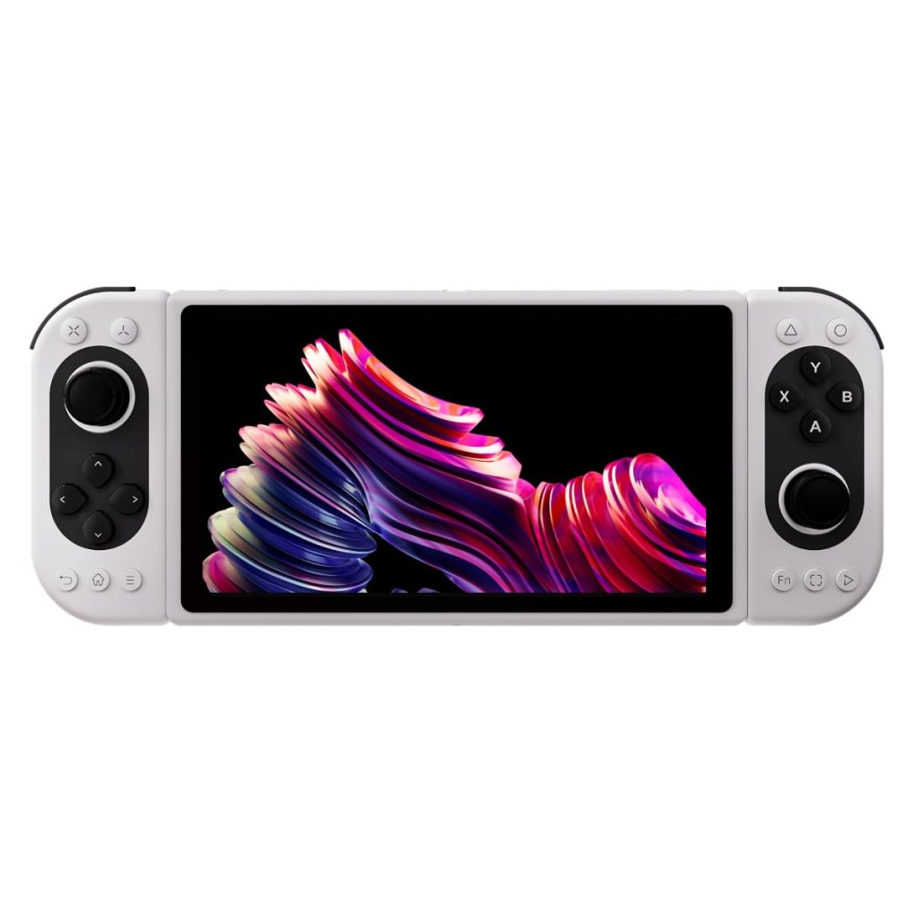 Pimax Portal Retro, Handheld Game Console with XR 2 CPU and 2.5K Display for Android, Retro Video Games, Cloud Gaming, Handheld Emulator, 8G+128G, White