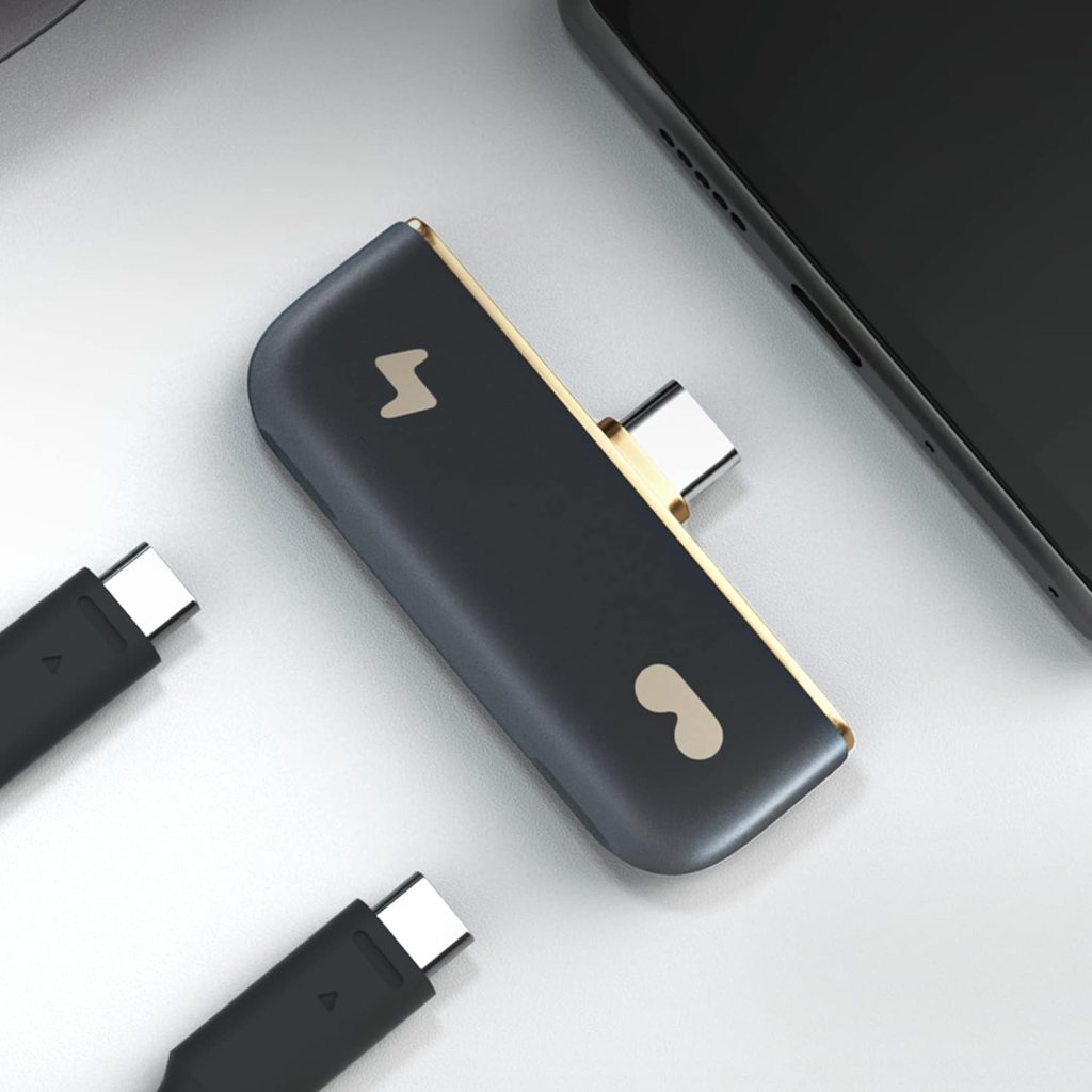 Rokid Max AR Glasses, Smart Glasses with 360 Micro-OLED Virtual Theater, 50° FOV, 600nits Brightness, HDCP Support  Cloud Gaming and Compatibility with Android, iOS, Consoles (AR Glasses)